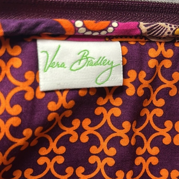 Vera Bradley VERY BERRY Laptop Sleeve Dimensions 17X12 Colorful Floral Preowned - Picture 6 of 11